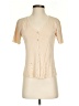 Assorted Brands Tan Short Sleeve Blouse Size S - photo 1