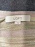 Ann Taylor LOFT 100% Acrylic Metallic Ivory Pullover Sweater Size S - photo 7