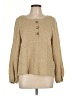 Blu Pepper Polka Dots Tan Pullover Sweater Size L - photo 1