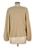 Blu Pepper Polka Dots Tan Pullover Sweater Size L - photo 2