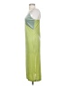 Shein Color Block Green Cocktail Dress Size XS - photo 5
