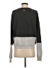 Zella Color Block Gray Sweatshirt Size S - photo 2