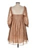 Judith March 100% Polyester Polka Dots Tan Casual Dress Size M - photo 2