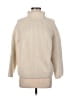 Assorted Brands Solid Ivory Turtleneck Sweater Size 8 (estimated) - photo 1