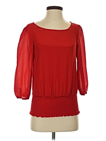 B.wear 3/4 Sleeve Blouse (view 1)