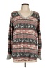 143 story Print Gray Pullover Sweater Size L - photo 1