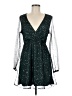 Unbranded 100% Polyester Stars Green Cocktail Dress Size M - photo 1