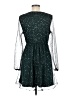 Unbranded 100% Polyester Stars Green Cocktail Dress Size M - photo 2