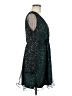 Unbranded 100% Polyester Stars Green Cocktail Dress Size M - photo 4