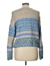 C&C California Color Block Blue Pullover Sweater Size L - photo 2