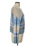 C&C California Color Block Blue Pullover Sweater Size L - photo 4
