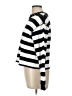Flirtitude 100% Cotton Silver Black Long Sleeve Top Size L - photo 5