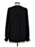 Nine West 100% Polyester Black Long Sleeve Blouse Size S - photo 2