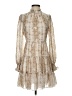 Karlie 100% Polyester Paisley Ivory Cocktail Dress Size S - photo 1