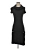 Hype Solid Black Casual Dress Size S - photo 1