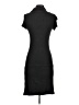 Hype Solid Black Casual Dress Size S - photo 2