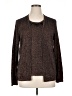 NY Collection Brown Cardigan Size XL - photo 1