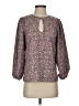 J.Crew 100% Polyester Brown Long Sleeve Blouse Size XXS - photo 1