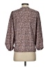 J.Crew 100% Polyester Brown Long Sleeve Blouse Size XXS - photo 2