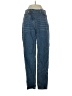Missguided Chevron-herringbone Blue Jeans Size 4 - photo 1