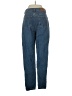 Missguided Chevron-herringbone Blue Jeans Size 4 - photo 2