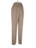 Oleg Cassini Chevron-herringbone Brown Dress Pants Size 12 - photo 1