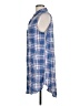 Rails 100% Rayon Plaid Blue Casual Dress Size L - photo 5
