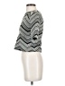 Willow & Clay Chevron-herringbone Silver Short Sleeve Top Size XS - photo 5