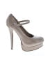 Chinese Laundry Gray Tan Heels Size 7 - photo 1