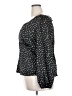 Lush 100% Polyester Black Long Sleeve Blouse Size 2X - photo 5