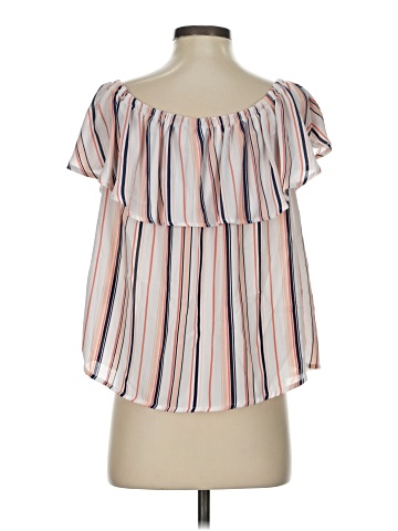 Attention Short Sleeve Blouse (view 2)