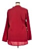 Timeson 100% Polyester Red Long Sleeve Blouse Size XXL - photo 2