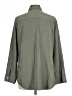Chico's Solid Gray Long Sleeve Button-Down Shirt Size Lg (2) - photo 2