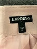 Express Outlet Solid Tan Pink Formal Skirt Size 10 - photo 4