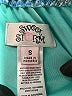 Sweet Storm Chevron-herringbone Blue Casual Dress Size S - photo 4