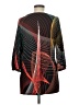 Tribal Black 3/4 Sleeve Blouse Size M - photo 2