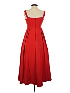 sachin and babi light blue dress Vesper bengaline one shoulder thigh split midaxi dress in orange main image 0