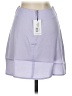 WeWoreWhat 100% Polyester Solid Purple Casual Skirt Size XS - photo 2