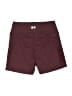 Stack* Color Block Burgundy Athletic Shorts Size M - photo 2