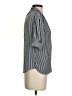 T Tahari 100% Polyester Stripes Gray 3/4 Sleeve Blouse Size S - photo 4