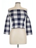Ser.O.Ya Blue 3/4 Sleeve Blouse Size L - photo 1