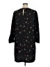 Old Navy 100% Polyester Print Black Casual Dress Size XL - photo 2