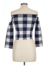 Ser.O.Ya Blue 3/4 Sleeve Blouse Size L - photo 2