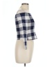 Ser.O.Ya Blue 3/4 Sleeve Blouse Size L - photo 4