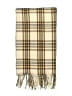 H&M 100% Polyester Plaid Ivory Tan Scarf One size - photo 2