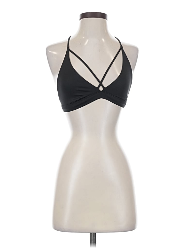 Pre-owned Victoria Sport Tank Top Black Halter Neckline Tops