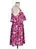 Elle 100% Polyester Floral Purple Casual Dress Size L - photo 4