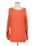 Venus 100% Acrylic Orange Pullover Sweater Size S - photo 1