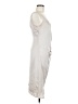 Express 100% Polyester Ivory Cocktail Dress Size M - photo 4