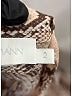 Zimmermann Animal Print Silver Tan Long Sleeve Blouse Size 8 (2) - photo 6